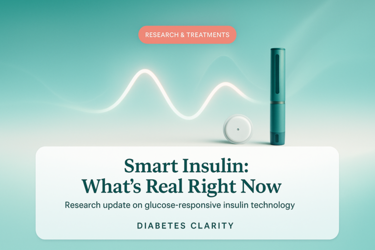 Smart Insulin News: What’s Real vs What’s Still Research