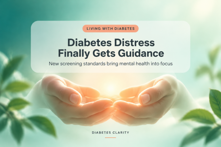 Diabetes Distress: New Guidance Backs Routine Screening